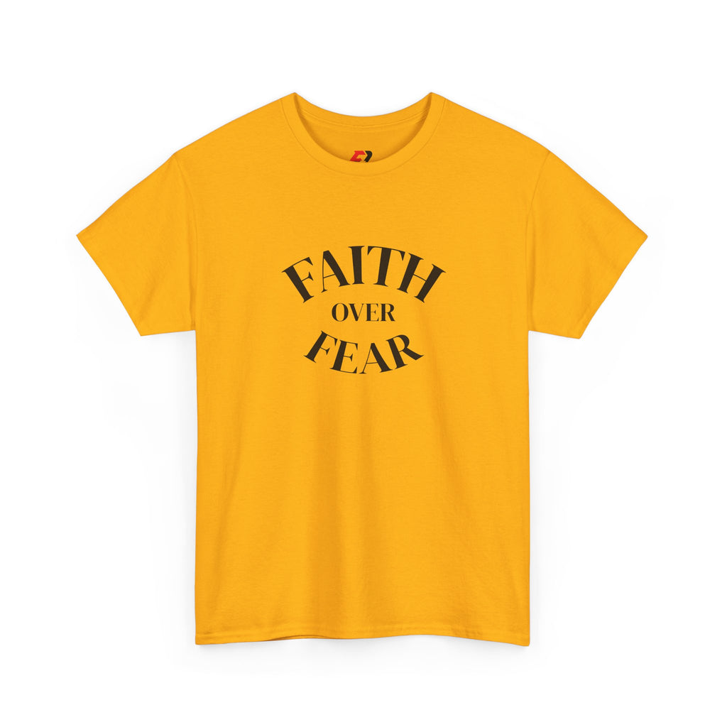 Faith Over Fear T‑Shirt – Inspirational Christian Graphic Tee