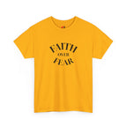 Faith Over Fear T‑Shirt – Inspirational Christian Graphic Tee