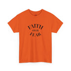 Faith Over Fear T‑Shirt – Inspirational Christian Graphic Tee