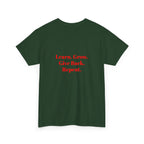 Pay It Forward Learning Center T-Shirt — "Learn. Grow. Give Back. Repeat."