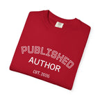Published Author T-Shirt — "Published Author Est. 2026" Casual Tee for Writers & Book Lovers