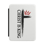 Christ Is King Kindle Case - Christian Cross Design with Crown