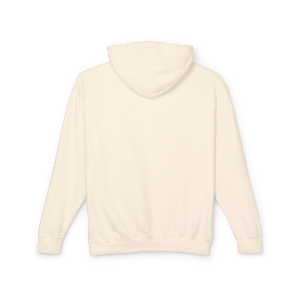 PIF Crown Logo Hoodie — Lightweight Cream Pullover