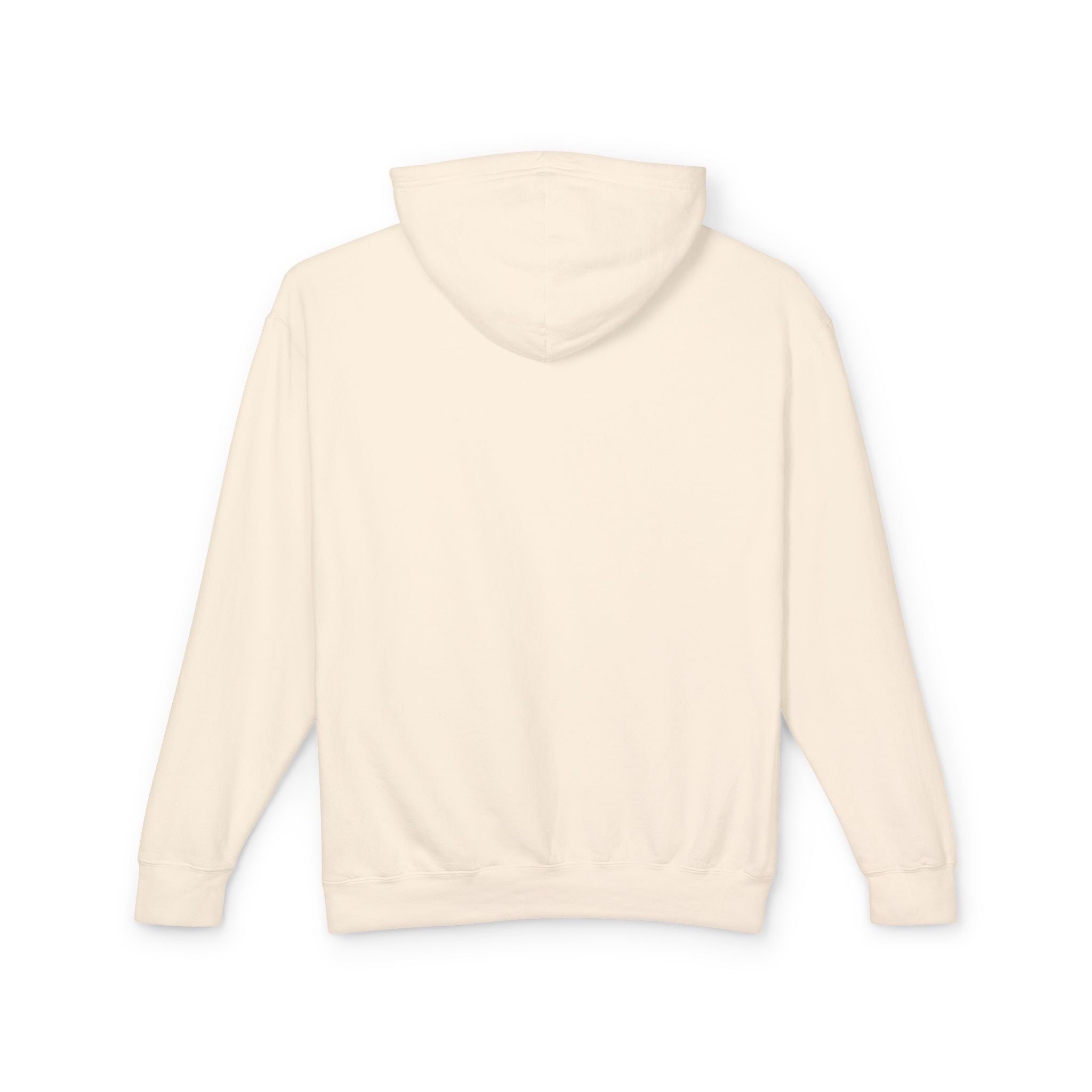 PIF Crown Logo Hoodie — Lightweight Cream Pullover