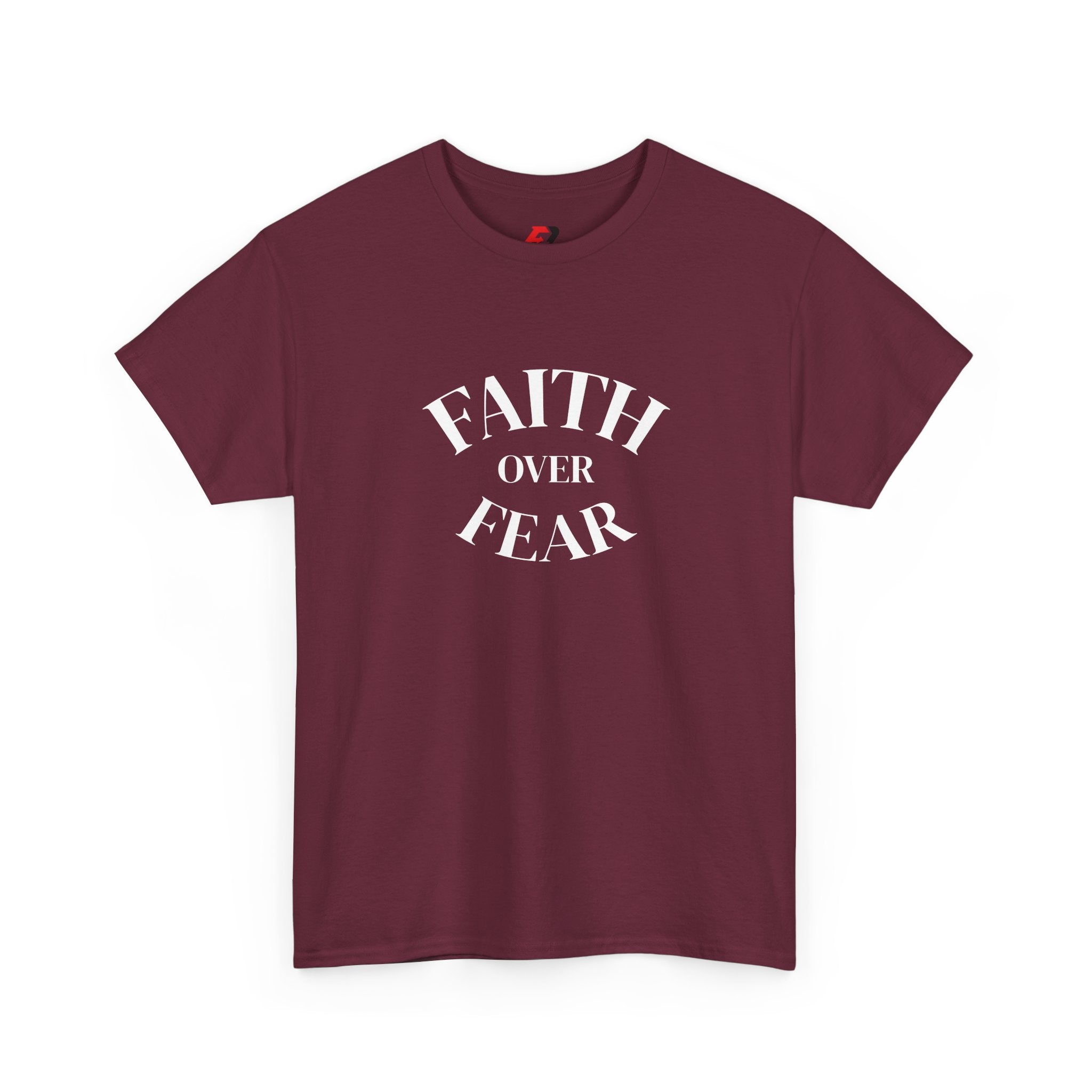 Faith Over Fear T‑Shirt – Inspirational Christian Graphic Tee