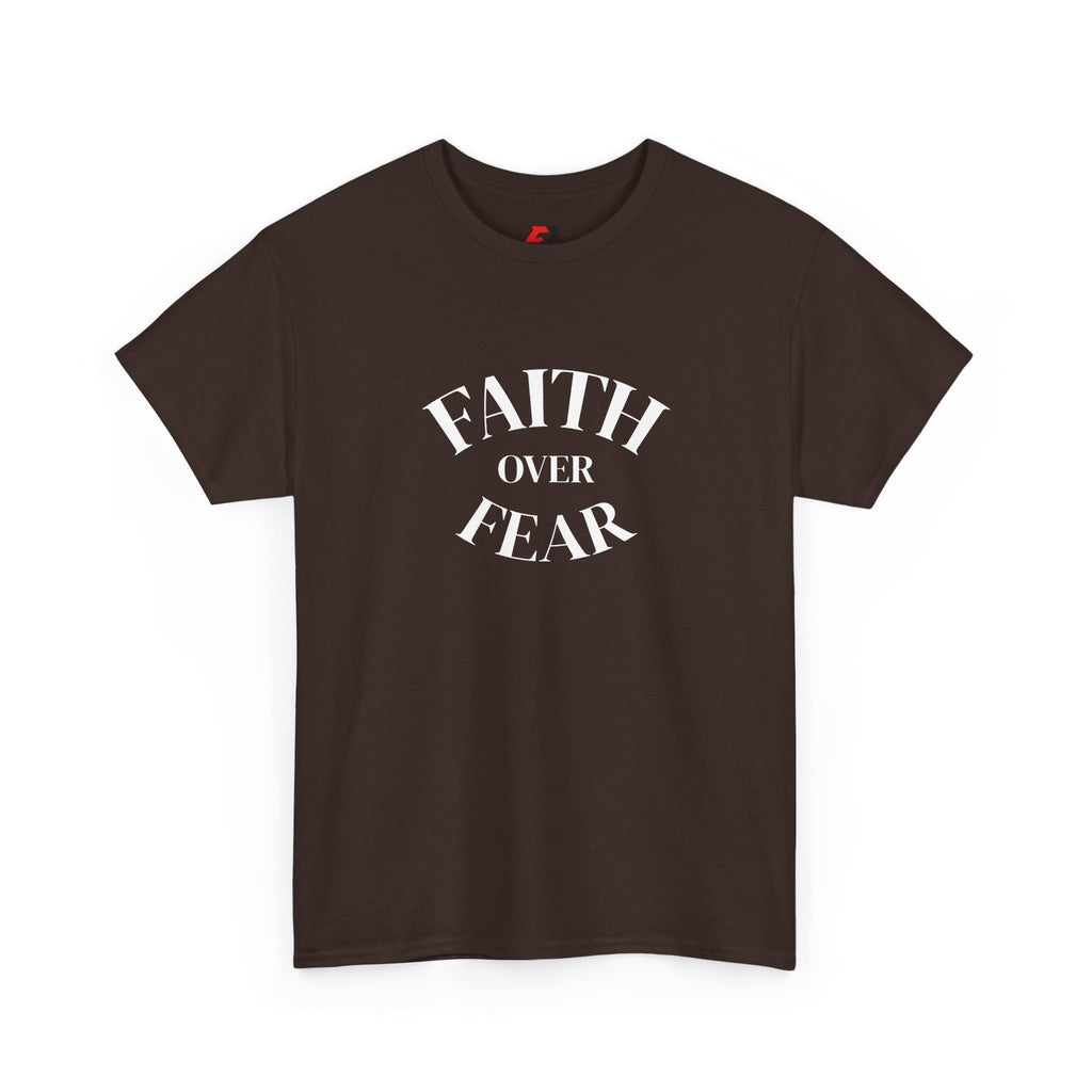 Faith Over Fear T‑Shirt – Inspirational Christian Graphic Tee