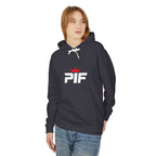 PIF Crown Logo Hoodie — Lightweight Cream Pullover