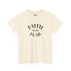 Faith Over Fear T‑Shirt – Inspirational Christian Graphic Tee