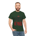 Christ Is King T-Shirt — Christian Faith Tee with Crown & Cross Design