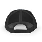 PIF Crown Retro Trucker Hat — Vintage Mesh Cap with Bold Logo