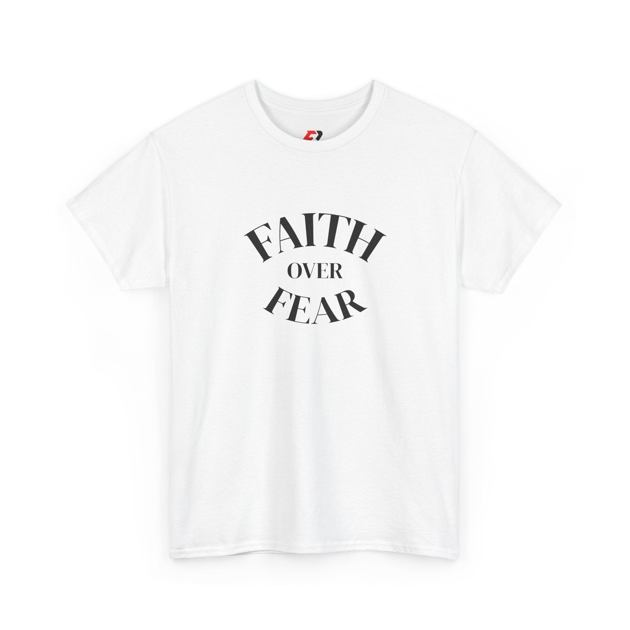 Faith Over Fear T‑Shirt – Inspirational Christian Graphic Tee
