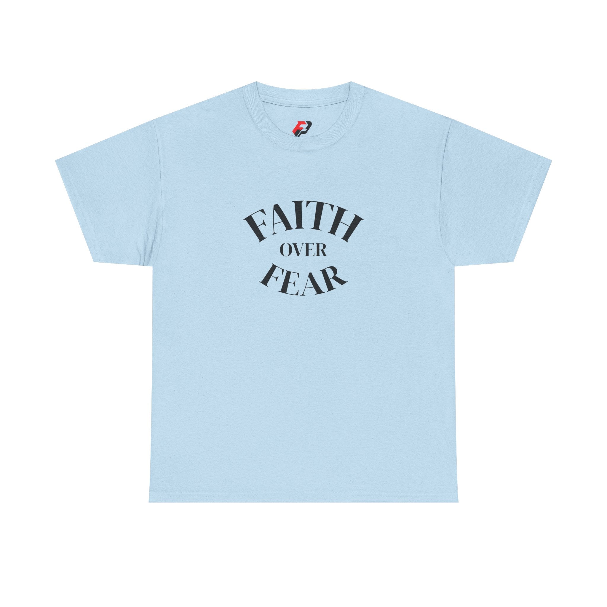 Faith Over Fear T‑Shirt – Inspirational Christian Graphic Tee