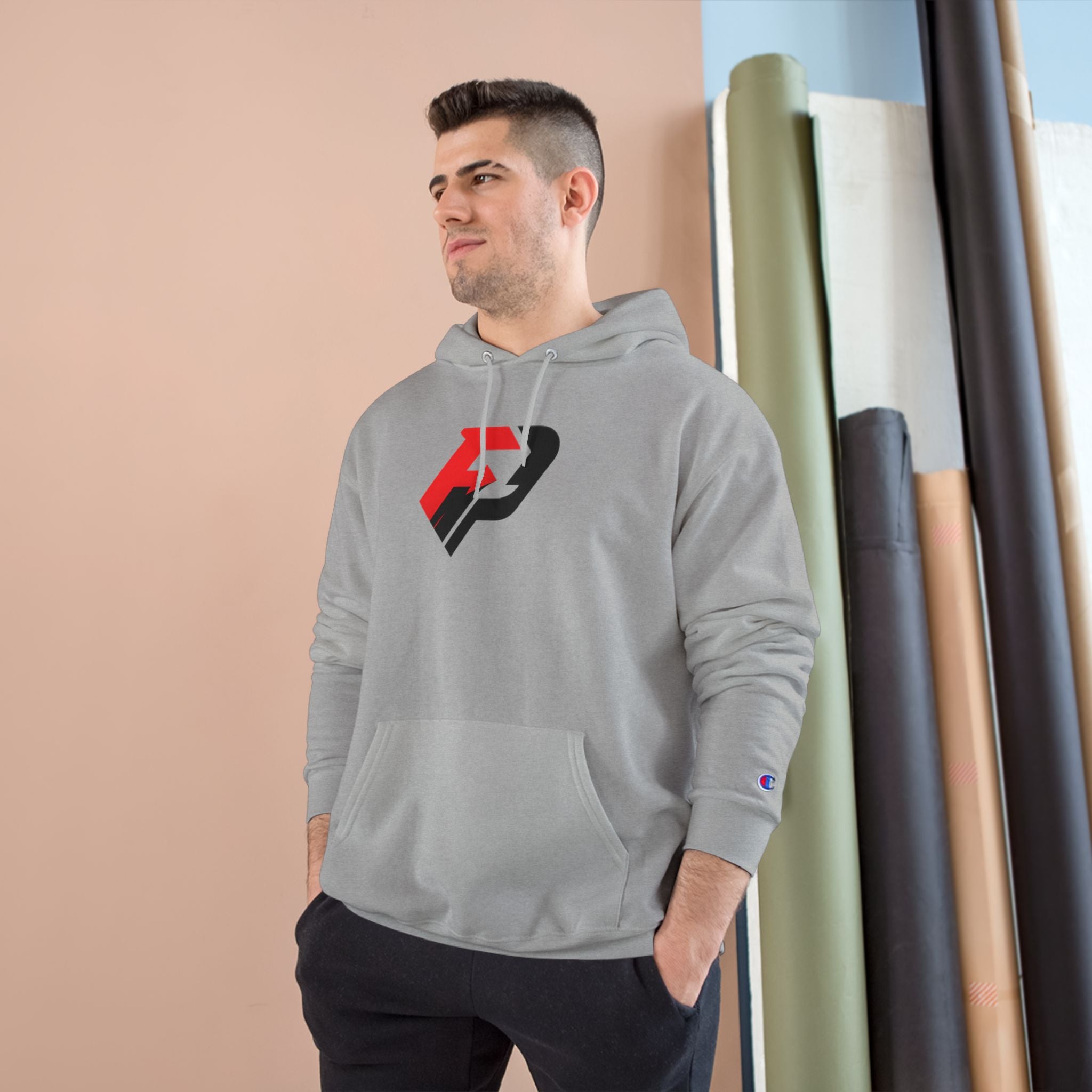 Champion Hoodie — Branded Logo Hoodie