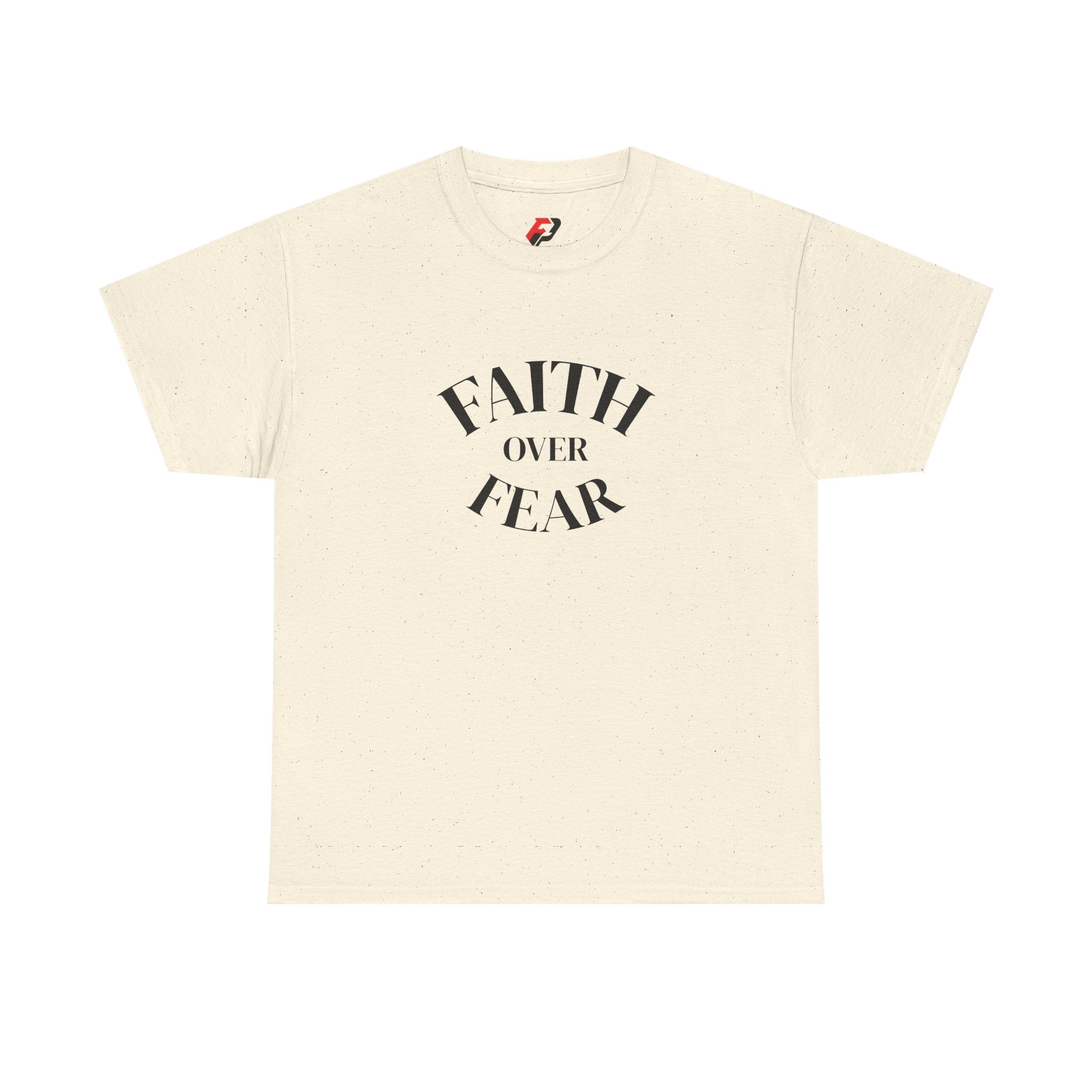 Faith Over Fear T‑Shirt – Inspirational Christian Graphic Tee
