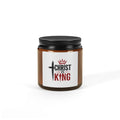 Christ Is King Scented Soy Candle — Amber Jar (Multi-Size)