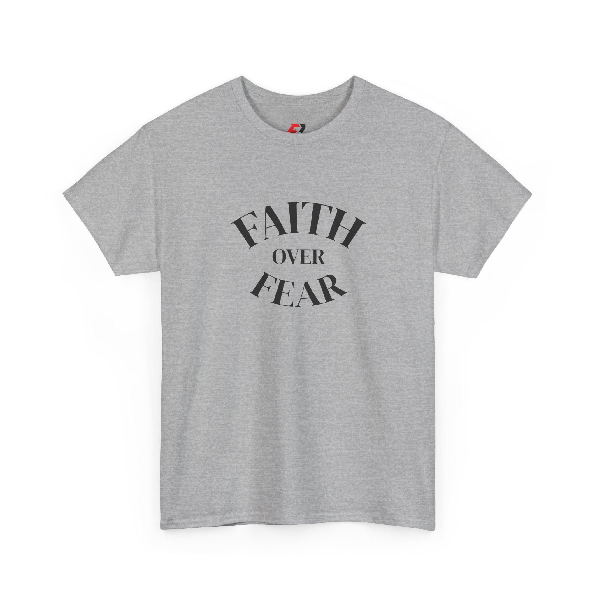 Faith Over Fear T‑Shirt – Inspirational Christian Graphic Tee