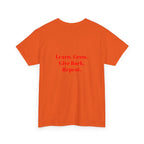 Pay It Forward Learning Center T-Shirt — "Learn. Grow. Give Back. Repeat."