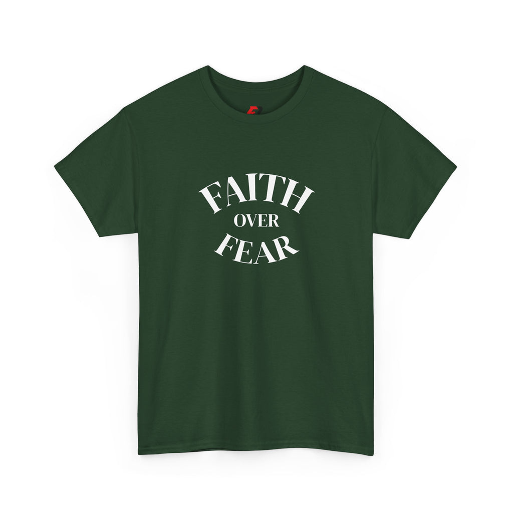 Faith Over Fear T‑Shirt – Inspirational Christian Graphic Tee
