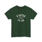 Faith Over Fear T‑Shirt – Inspirational Christian Graphic Tee