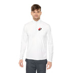 PIF Quarter-Zip Pullover — Embroidered 'PIF' Casual Pullover