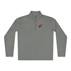 PIF Quarter-Zip Pullover — Embroidered 'PIF' Casual Pullover