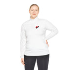 PIF Quarter-Zip Pullover — Embroidered 'PIF' Casual Pullover