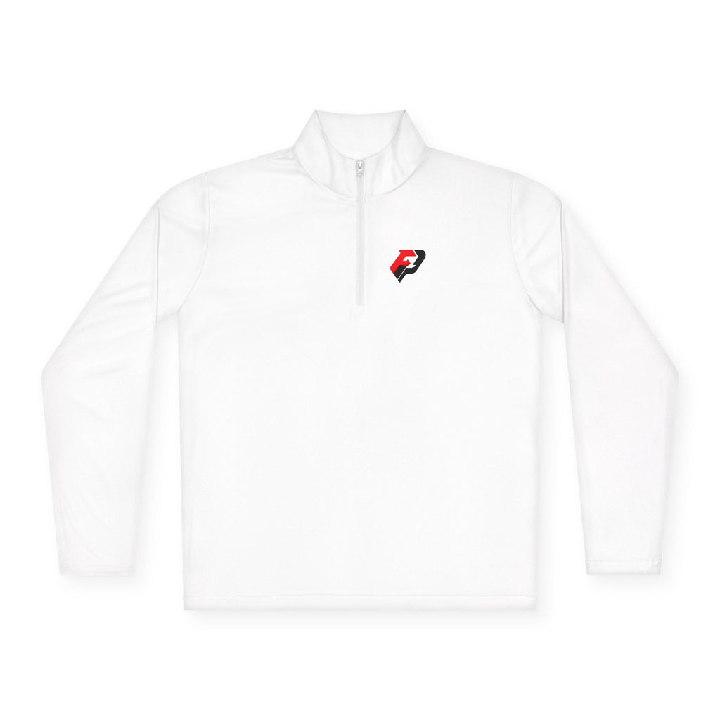 PIF Quarter-Zip Pullover — Embroidered 'PIF' Casual Pullover