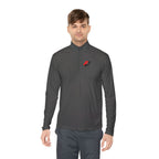 PIF Quarter-Zip Pullover — Embroidered 'PIF' Casual Pullover