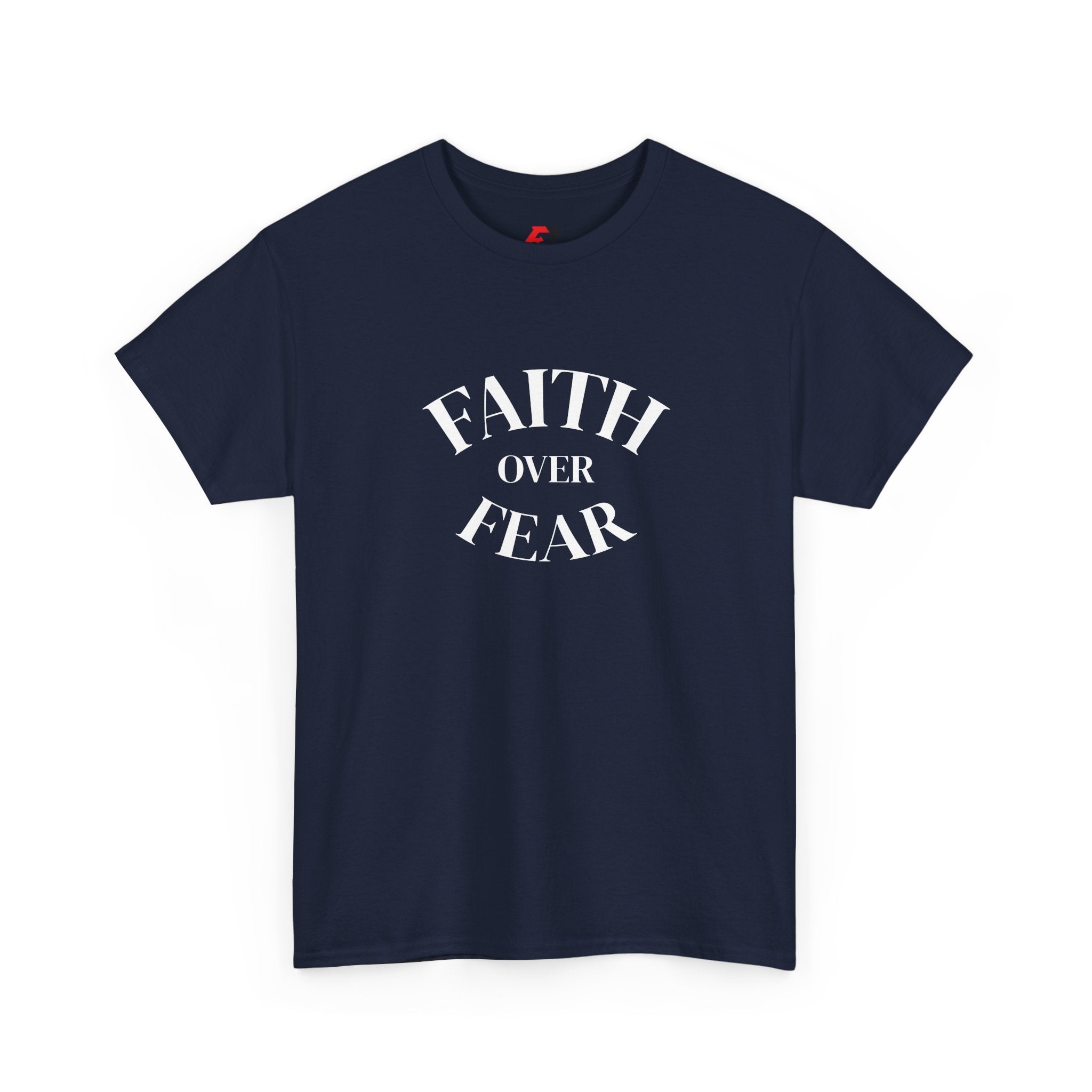 Faith Over Fear T‑Shirt – Inspirational Christian Graphic Tee