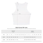 Christ Is King Racer Tank Top — Women's Faith Graphic Crop
