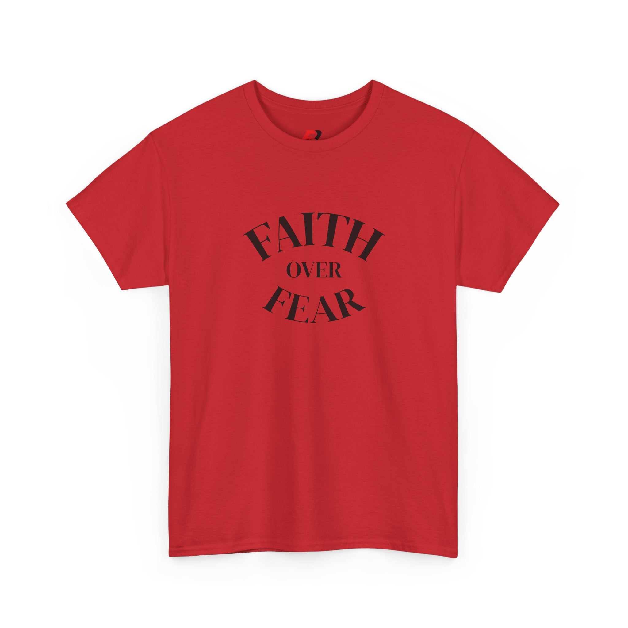 Faith Over Fear T‑Shirt – Inspirational Christian Graphic Tee