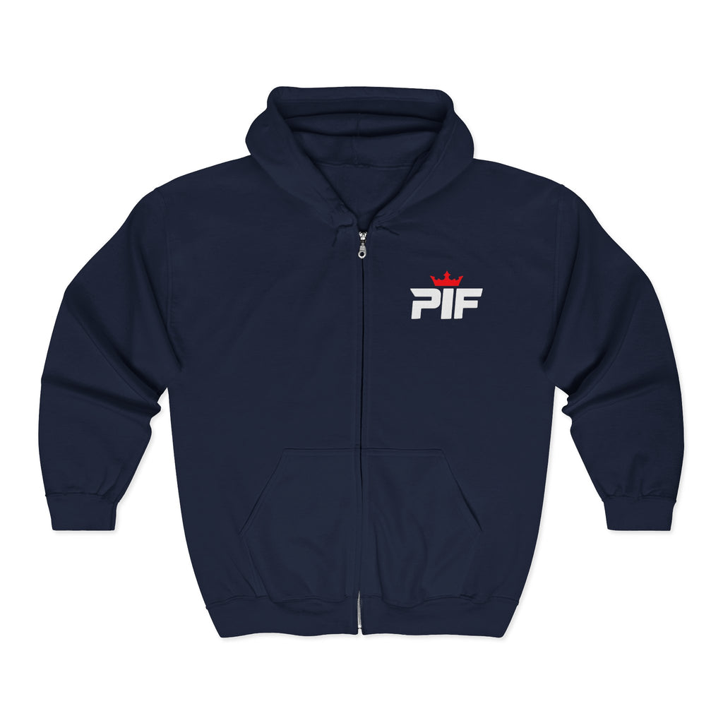 Full Zip Hoodie — “I Built Multiple Income Streams From Home” Entrepreneur Zip-Up