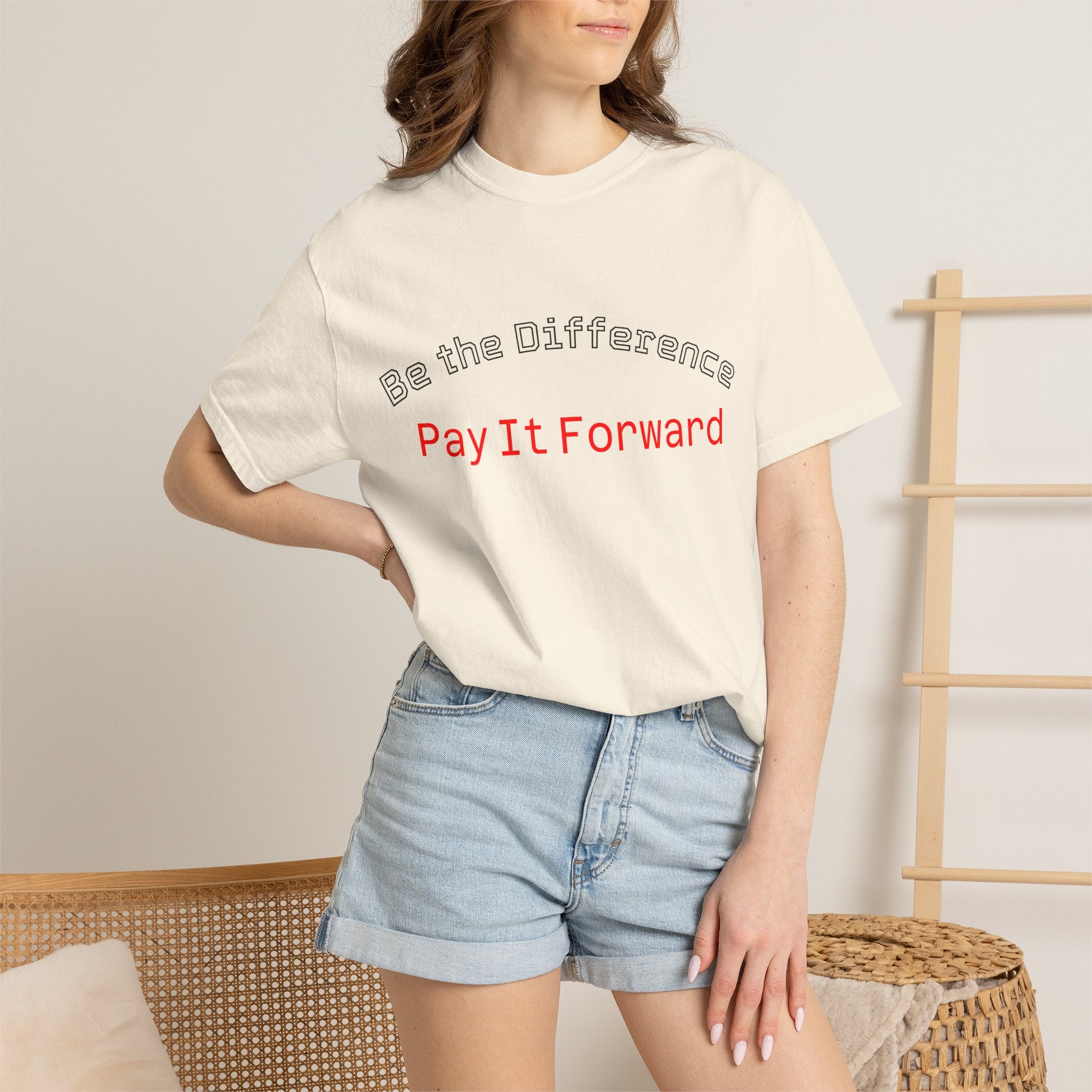 Pay It Forward T-Shirt — Be the Difference Graphic Tee