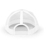 PIF Crown Retro Trucker Hat — Vintage Mesh Cap with Bold Logo