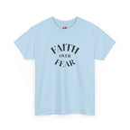 Faith Over Fear T‑Shirt – Inspirational Christian Graphic Tee
