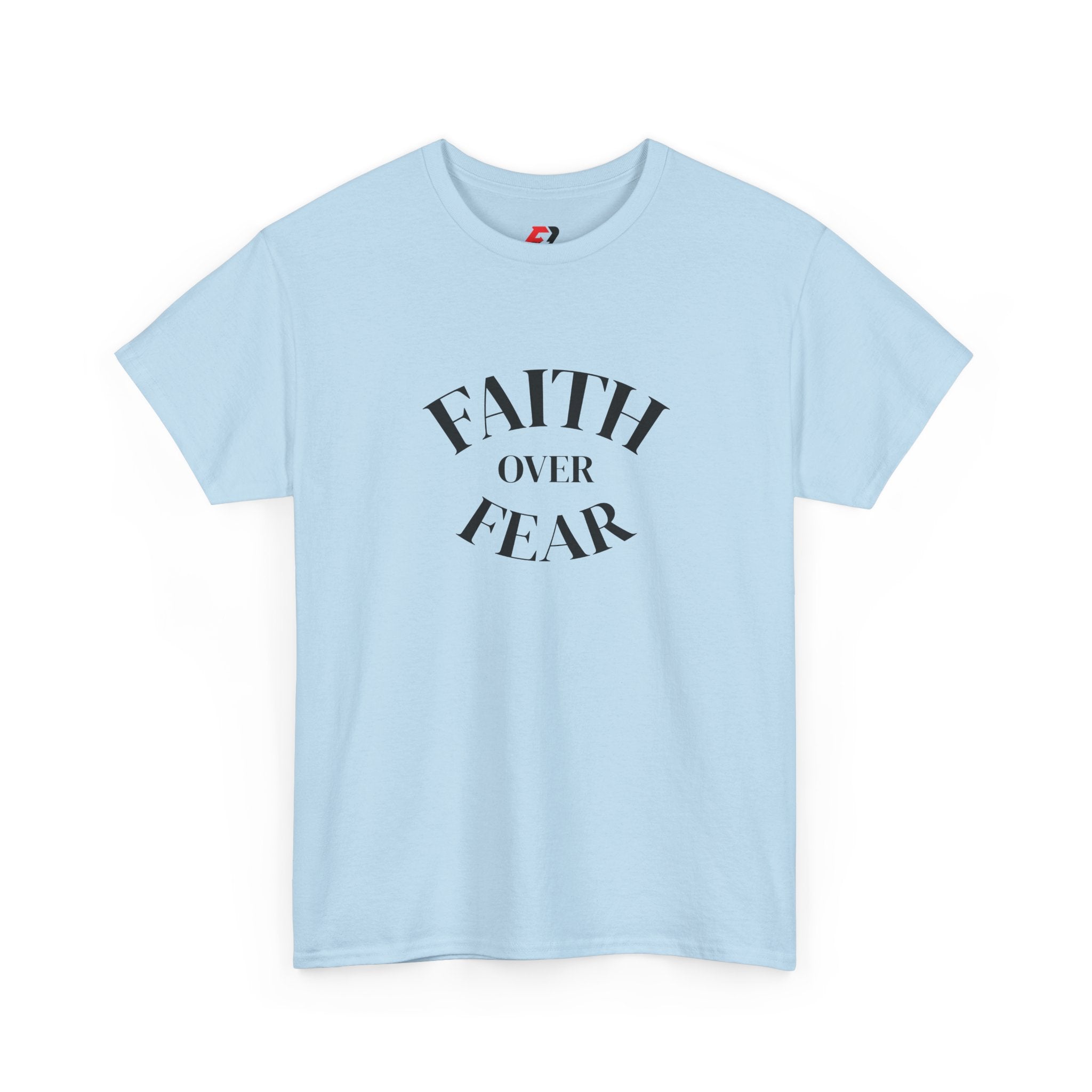 Faith Over Fear T‑Shirt – Inspirational Christian Graphic Tee