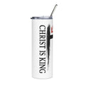 20oz Stainless Tumbler – "Christ Is King" Cross Design