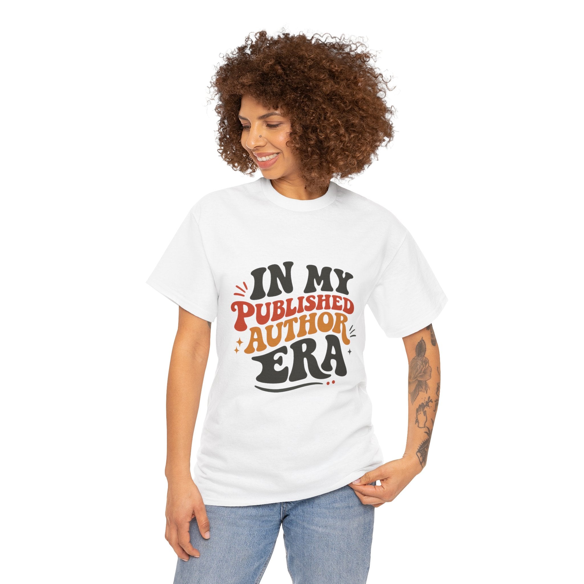 Published Author Era T-Shirt — "In My Published Author Era" Graphic Tee
